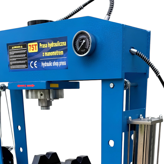 Prasa hydrauliczna 75T BESTPRO PPH751 SPAWANA